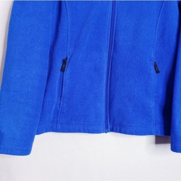 Toys R Us Blue Fleece Full Zipper Front Jacket Women's Ladies Size XL - Picture 3 of 9